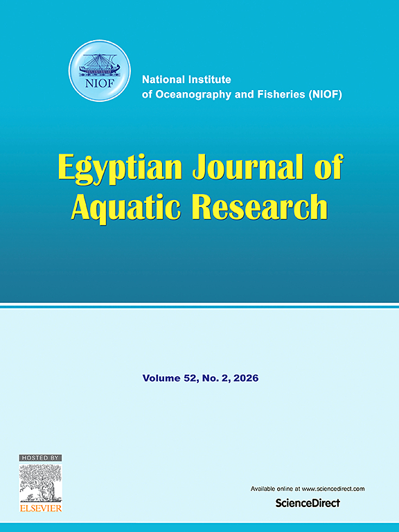 Jurnal The Egyptian Journal of Aquatic Research - Mitra Enago